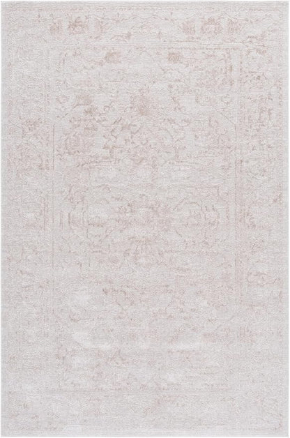 SAFAVIEH Area Rug 6x9 - Reflection Collection - Cream & Ivory, Non-Shedding & Easy Cleaning, Ideal for Living Room, Bedroom (RFT665D)