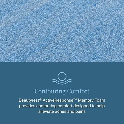 Beautyrest Days End Medium 14" Mattress - Queen - Cooling Tech, Supportive Durable Pocketed Coils, Pressure Relief, Motion Separation; 100 Night Sleep Trial and 10 Year Warranty
