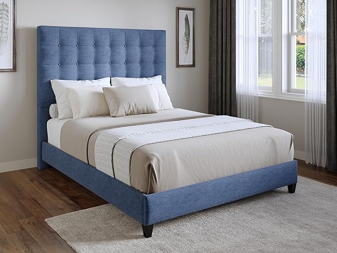 Blue Sutton Full Headboard