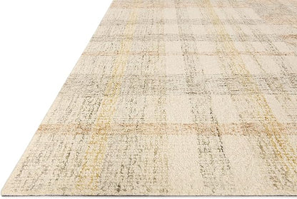 Loloi Chris Loves Julia Chris Collection CHR-04 Natural/Multi 8'-6'' x 11'-6'', .50" Pile Height, Area Rug