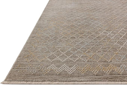 Loloi Amber Lewis Cali Collection CIL-03 Taupe/Multi 5'-3" x 7'-6", .25" Pile Height, Accent Rug