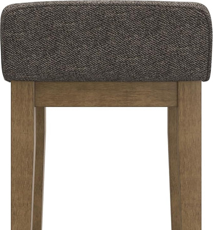 Hillsdale Furniture Maydena Wood Counter Height Stool, Brushed Gray