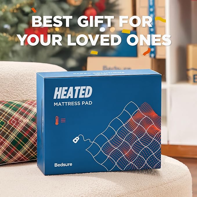Bedsure Heated Mattress Pad Full - Bed Warmer with Memory & Preheat Functions, 12-Hour Auto Off & 10 Heat Settings, Single Controller, Fast Heating, Brushed Electric Mattress Pad Full, 54"x75"