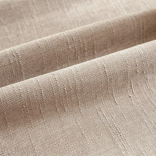 Foindtower Set of 2 Soft Textured Chenille Throw Decorative Pillow Covers Square Accent Solid Cushion Cover Cozy Neutral Farmhouse Pillow Case for Couch Sofa Bedroom Living Room 18x18 Inch,Cream Camel