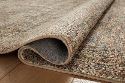 Loloi Amber Lewis Morgan Collection MOG-04 Sea/Sage 11'-6" x 18' 38" Thick Area Rug feat. CloudPile, Neutral, Room Décor, Vintage Inspired, Livingroom, Bedroom, Dining Area