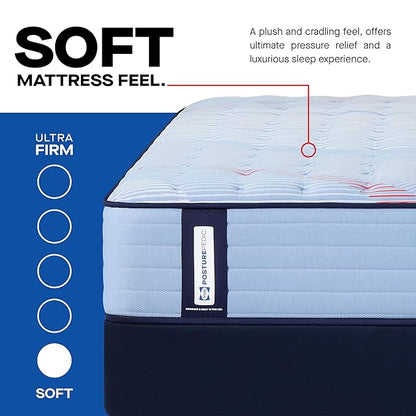 Sealy Posturepedic® Fayette 13" Soft Tight Top Innerspring Mattress - California King