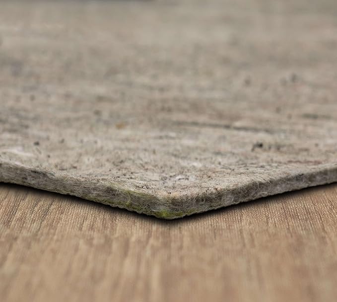 Mohawk Home 7' x 9' Non Slip Rug Pad Gripper 1/4 Thick Dual Surface Felt + Rubber Gripper - Safe for All Floors