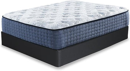 Signature Design by Ashley 10" Mattress Box Spring with Metal Foundation, Sturdy and Durable, Ready to Assemble, Parts and Tools Included, Full, Removable Black Fabric Cover