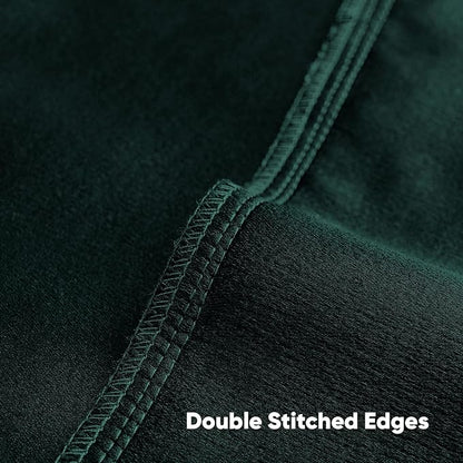 FUTEI Teal Chenille Decorative Throw Pillow Covers 20x20 Inch Set of 2,Soft Cozy Faux Linen Textured Cushion Case,Farmhouse Home Decor for Couch Living Room