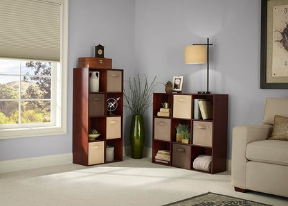 ClosetMaid 4105 Cubeicals Organizer, 9-Cube, Dark Cherry