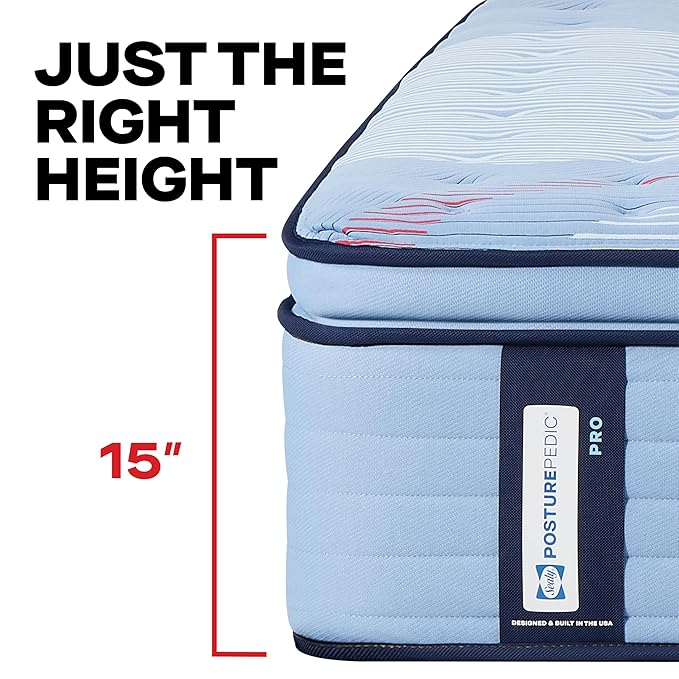 Sealy Posturepedic® Pro Haverford 15" Soft Pillowtop Innerspring Mattress - California Twin