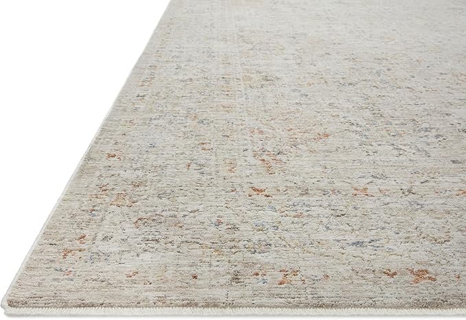 Loloi Amber Lewis Honora Collection HON-05 Bone/Multi 3'-9" x 5'-9" Accent Rug