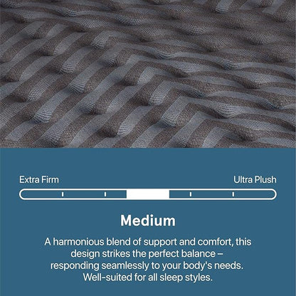 Beautyrest Days End Medium 14" Mattress - Queen - Cooling Tech, Supportive Durable Pocketed Coils, Pressure Relief, Motion Separation; 100 Night Sleep Trial and 10 Year Warranty