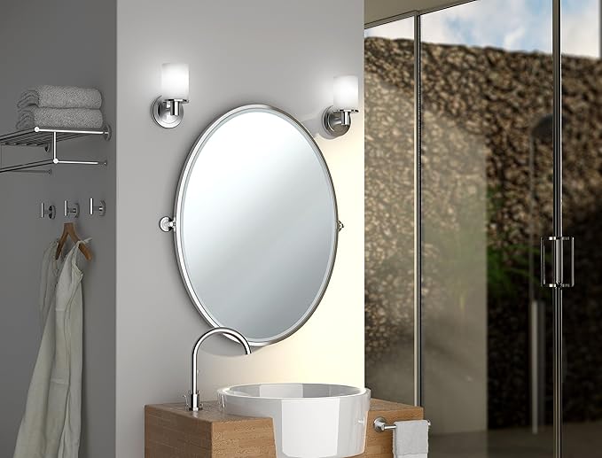 Gatco 1291 Modern Decor Wall Hook. Coat Hat Towel Robe Hook. For Entryway, Living, Kitchen, Bedroom, Bathroom. 2-hook. Chrome on Premium Brass.