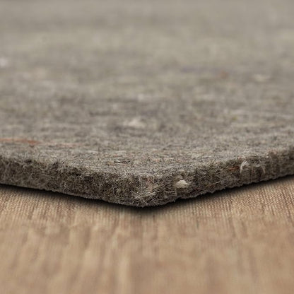 Mohawk Home 7' x 10' Non Slip Rug Pad Gripper 3/8 Thick Dual Surface Felt + Rubber Gripper - Safe for All Floors