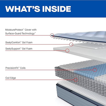 Sealy Posturepedic® Fayette 13" Soft Tight Top Innerspring Mattress - King