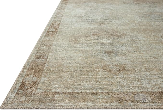 Loloi Amber Lewis Cambria Collection CBR-02 Mist/Natural 8'-6" x 11'-6" Area Rug Jute, Neutral, Vintage Style, Antique Tone, Living, Bedroom, Dining, Carpet