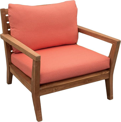 Tommy Bahama Deep Seating Lounge Cushion, 26" X 30" X 4", Bamboo Bay Mango