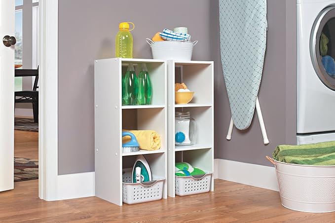 ClosetMaid 8953 Stackable 31-inch Vertical Organizer, White