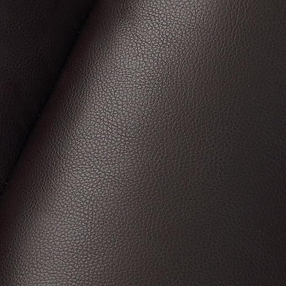 MCombo Medium Lay Flat Dual Motor Power Lift Recliner Chair Sofa with Massage and Heat for Elderly People, Infinite Position, Faux Leather 7679 (Dark Brown, Medium)