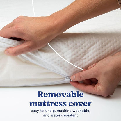 Graco Premium Crib & Toddler Mattress – GREENGUARD Gold Certified, Machine-Washable OEKO-TEX STANDARD 100 Certified Cover with Waterproof Surface, Fits Any Standard Full Size Baby Crib & Toddler Bed