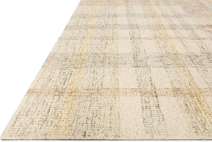 Loloi Chris Loves Julia Chris Collection CHR-04 Natural/Multi 2'-6" x 7'-6", .50" Pile Height, Runner Rug