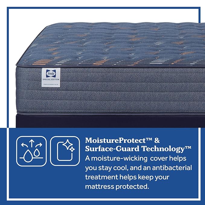 Sealy Warner 12" Medium Tight Top Innerspring Mattress - California King