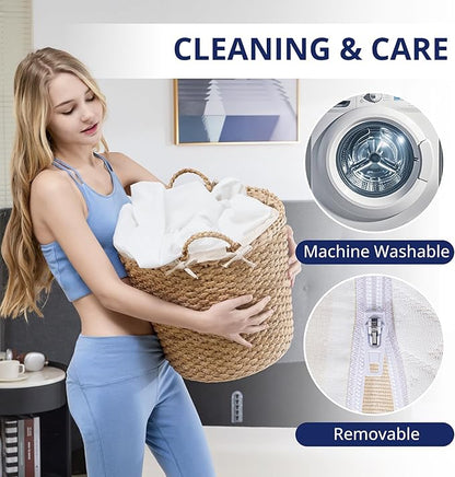 Full Size Mattress 6 Inch Green Tea Memory Foam Mattress for Cool Sleep & Pressure Relief, Medium Firm Feel, Fiberglass Free, Bed in a Box, Removable Washable Cover, CertiPUR-US Certified