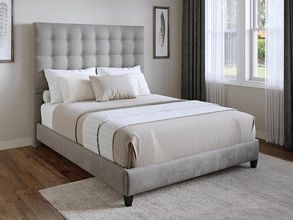 Grey Sutton Queen Headboard