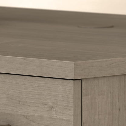 Bush Furniture 2 Drawer Lateral File Cabinet, Letter and Legal-Size Document Storage for Home or Professional Office, Somerset Collection, Ash Gray