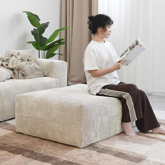 WJShome Sofa Ottoman, Modular Sectional Sofa,Minimalist Sofa Couch for Modern Living Room Sofa Sets for Office House