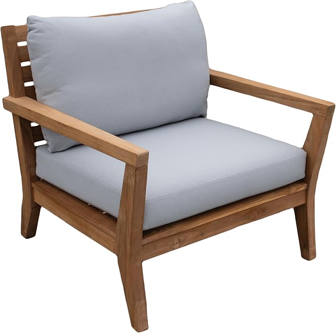 Tommy Bahama Deep Seating Lounge Cushion, 24" X 24" X 4", Bamboo Bay Cloud