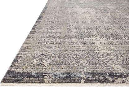 Loloi Amber Lewis Alie Collection ALE-04 Sky/Stone 11'-6'' x 15'-7'', .13'' Pile Height, Area Rug