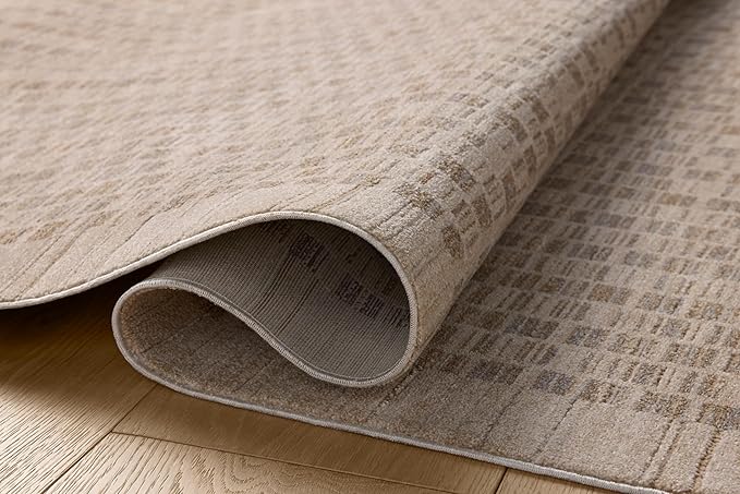 Loloi Amber Lewis Cali Collection CIL-02 Natural/Slate 3'-6" x 5'-6", .25" Pile Height, Accent Rug