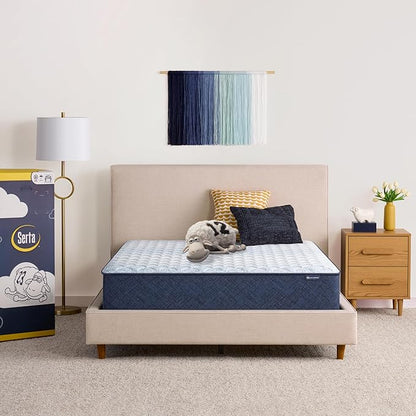 Serta Sleeptrue Firm 12" King Memory Foam Mattress in a Box, Cooling, Breathable, and Pressure Relieving - 100 Night Trial, CertiPUR-US Certified and 10 Year Limited Warranty