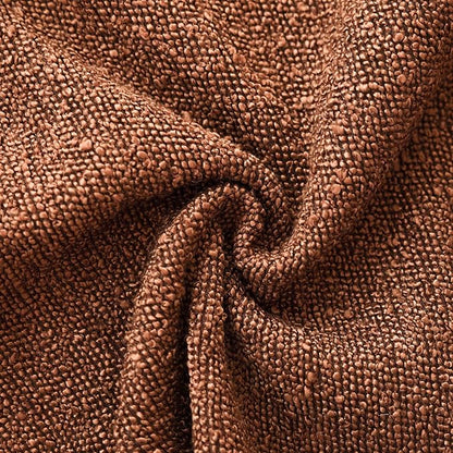 Foindtower Set of 2, Decorative Textured Boucle Throw Pillow Covers Accent Solid Pillow Cases Neutral Soft Cozy Couch Cushion Case for Chair Sofa Bedroom Living Room Home Decor 26x26 Inch Red Taupe