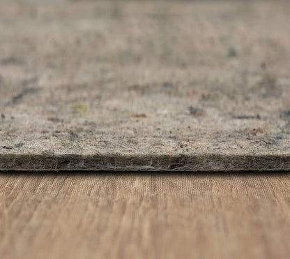 Mohawk Home 5' x 8' Non Slip Grip Rug Pad 1/4" Thick Dual Surface Felt Cushion + Rubber Gripper - Safe for All Floors