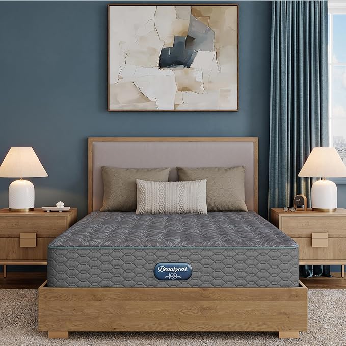 Beautyrest Prime Dream Medium 12.5" Mattress - Cal King - Durable Pocketed Coil, Support, Pressure Relief, Cooling, Motion Separation; 100 Night Sleep Trial and 10 Year Warranty