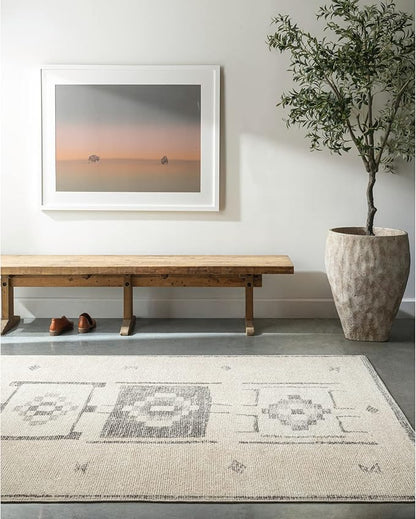 Livabliss x Becki Owens Solana Global Area Rug, 9'2" x 12', Taupe/Cream, (9' x 12')