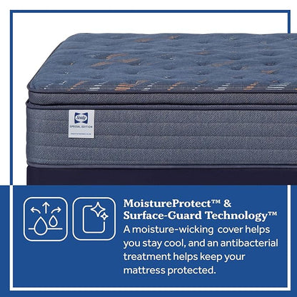 Sealy Warner 14" Soft Pillowtop Innerspring Mattress - California King