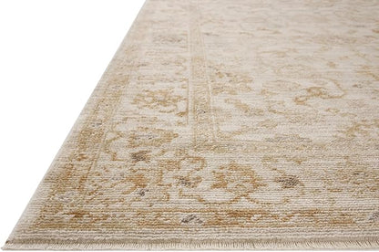 Loloi Magnolia Home by Joanna Gaines Pace Collection PAC-02 Natural/Gold 11'-6" x 15'-4" Area Rug