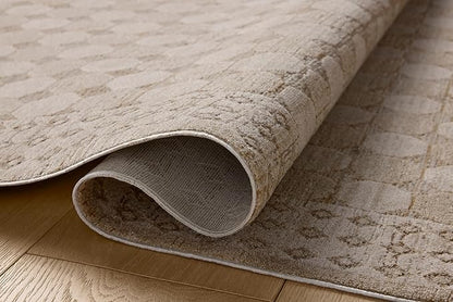 Loloi Amber Lewis Cali Collection CIL-01 Taupe/Natural 2'-7" x 8'-0", .25" Pile Height, Runner Rug