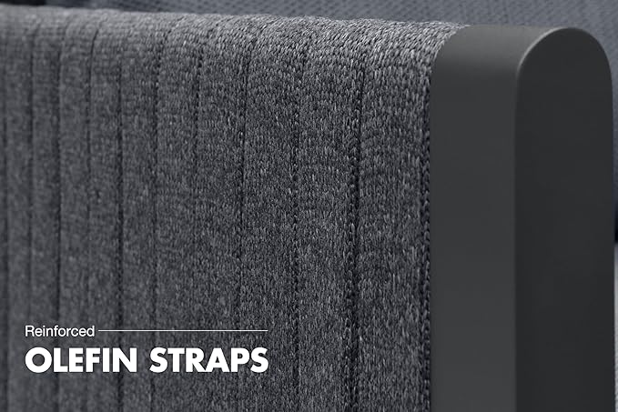 PURPLE LEAF 6 Pieces Patio Conversation Sets PP Rope Patio Sofa Sectional Set with Cushion Patio Conversation Set for Garden Poolside Backyard Gray