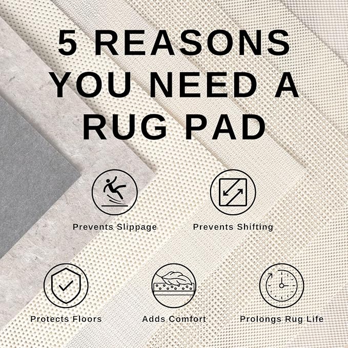 Livabliss Hapsburg Moroccan Shag Area Rug, 7'10" x 10'2", Denim