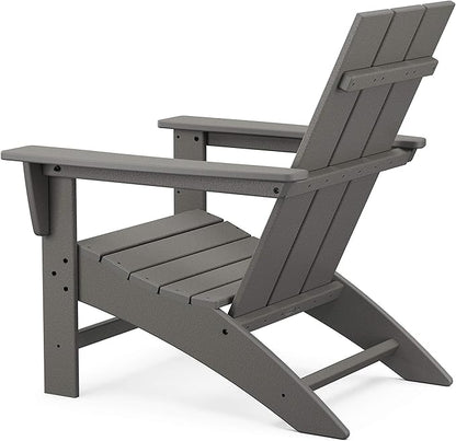 POLYWOOD AD420AR Modern Adirondack Chair, Aruba