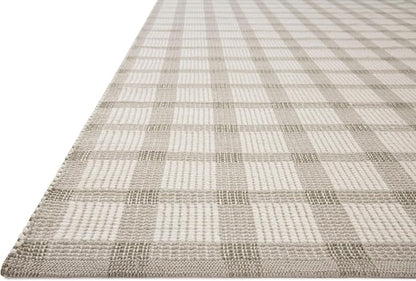 Loloi Magnolia Home by Joanna Gaines Ryder Collection RYD-02 Stone/Ivory 5'-0" x 7'-6" Area Rug