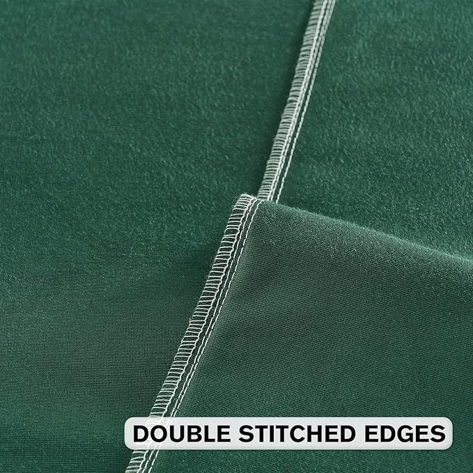 FUTEI Christmas Dark Green Velvet Throw Pillow Covers 12x20 Inch Set of 2,Soft Embossed Leaf-Relief Textured Lumbar Pillow Cases,Natural Home Decor for Couch Living Room