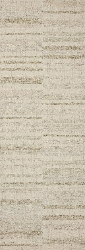 Loloi Chris Loves Julia Chris Collection CHR-02 Natural/Sage 2'-0'' x 5'-0'', .50" Pile Height, Accent Rug