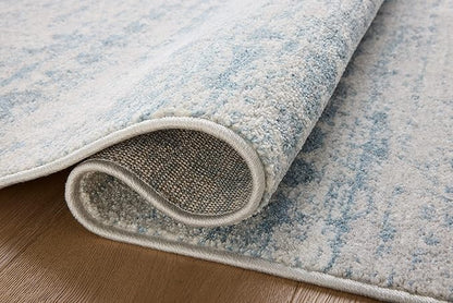 Loloi Kamala Collection KAM-04 Sky/Dove 11'-2" x 15'-7" Area Rug
