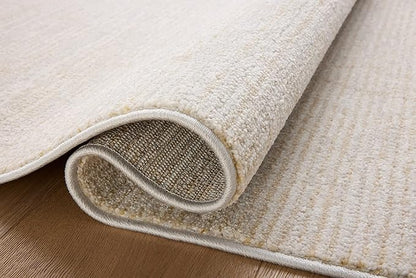 Loloi Kamala Collection KAM-03 Natural/Mist 2'-7" x 12'-0" Runner Rug